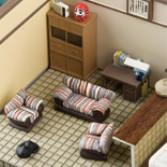 Living Room & Bedroom Furniture Maquette