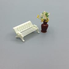 Bench and Urn Maquette