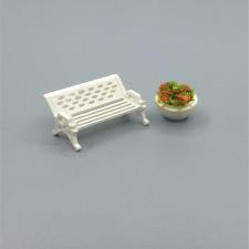 Bench and pot Maquette