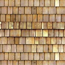 Regular Wooden Roof Pattern Sheet Maquette