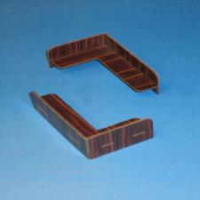 Self Assembly L-shaped Sofa Maquette